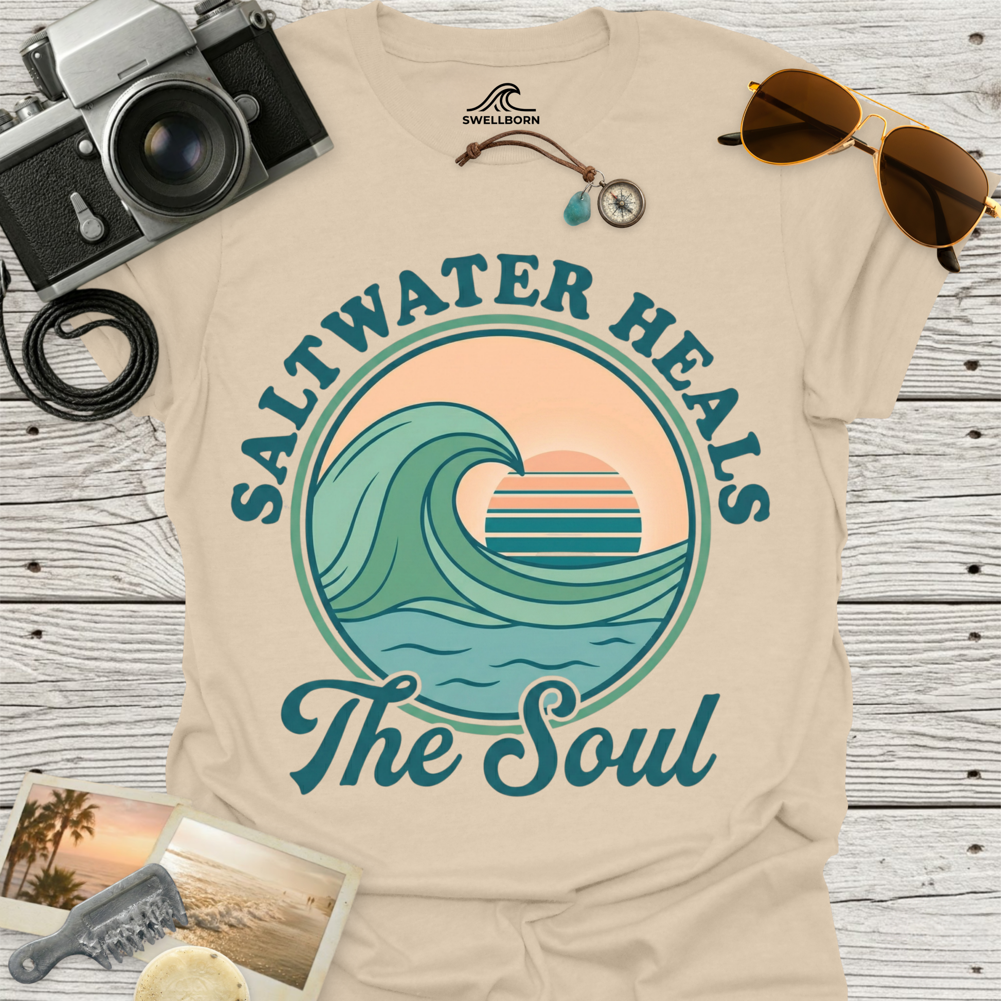 Saltwater Heals The Soul T-Shirt