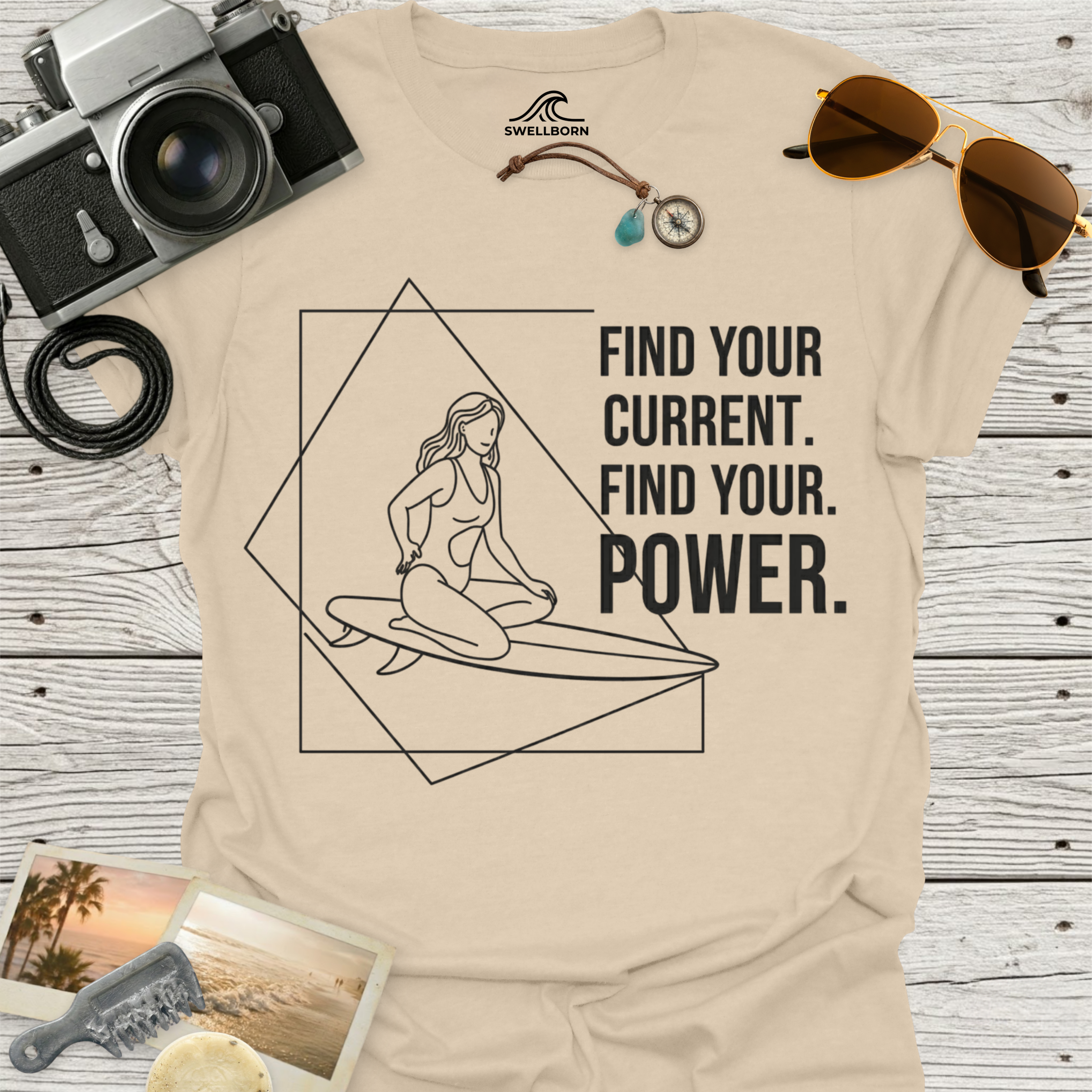 Find Your Current. Find Your Power. T-Shirt