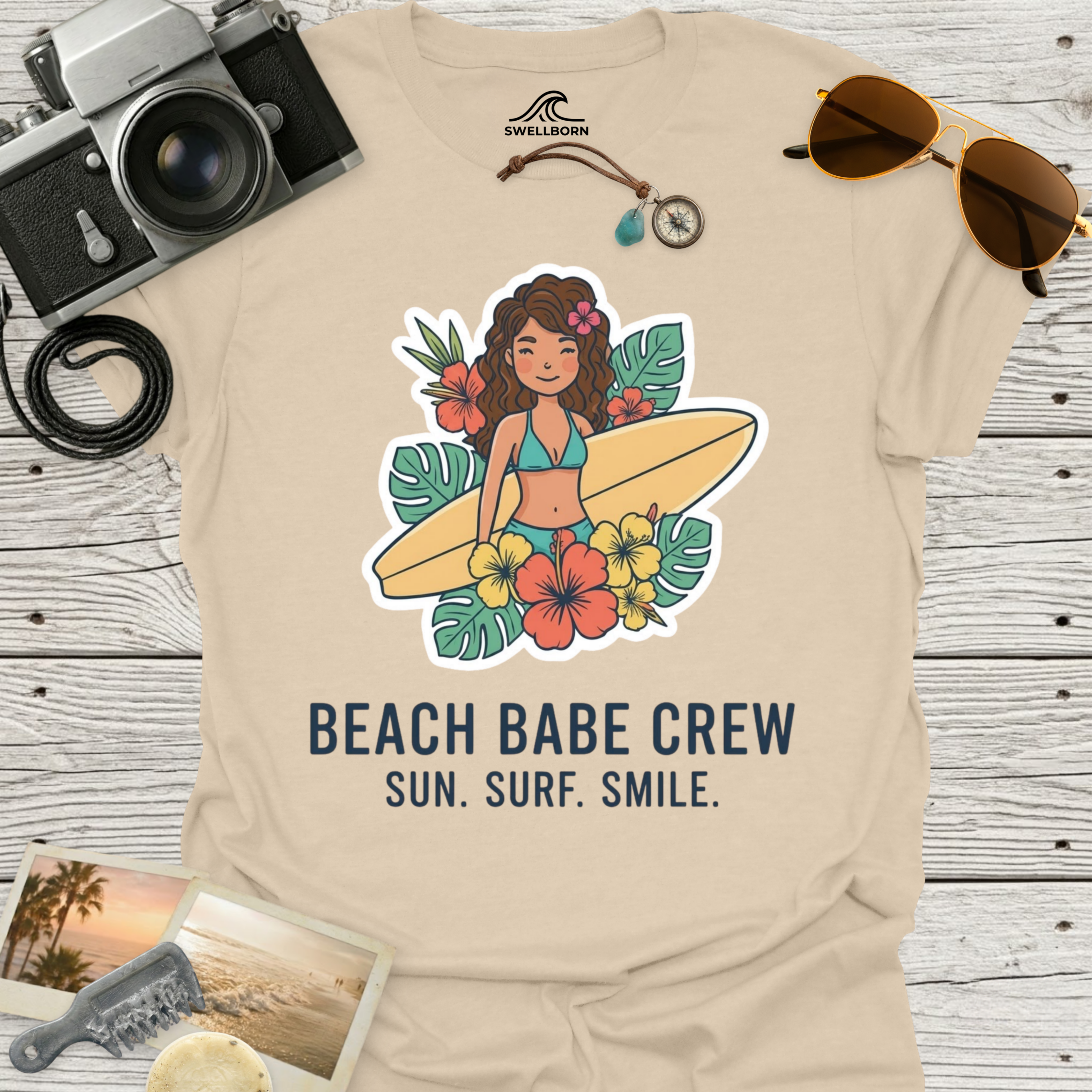 Beach Babe Crew T-Shirt