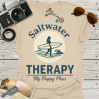 Saltwater Therapy My Happy Place T-Shirt