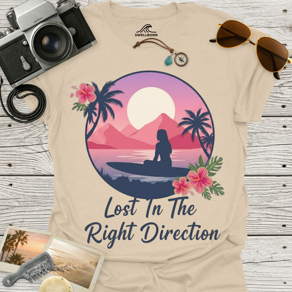 Lost In The Right Direction  T-Shirt