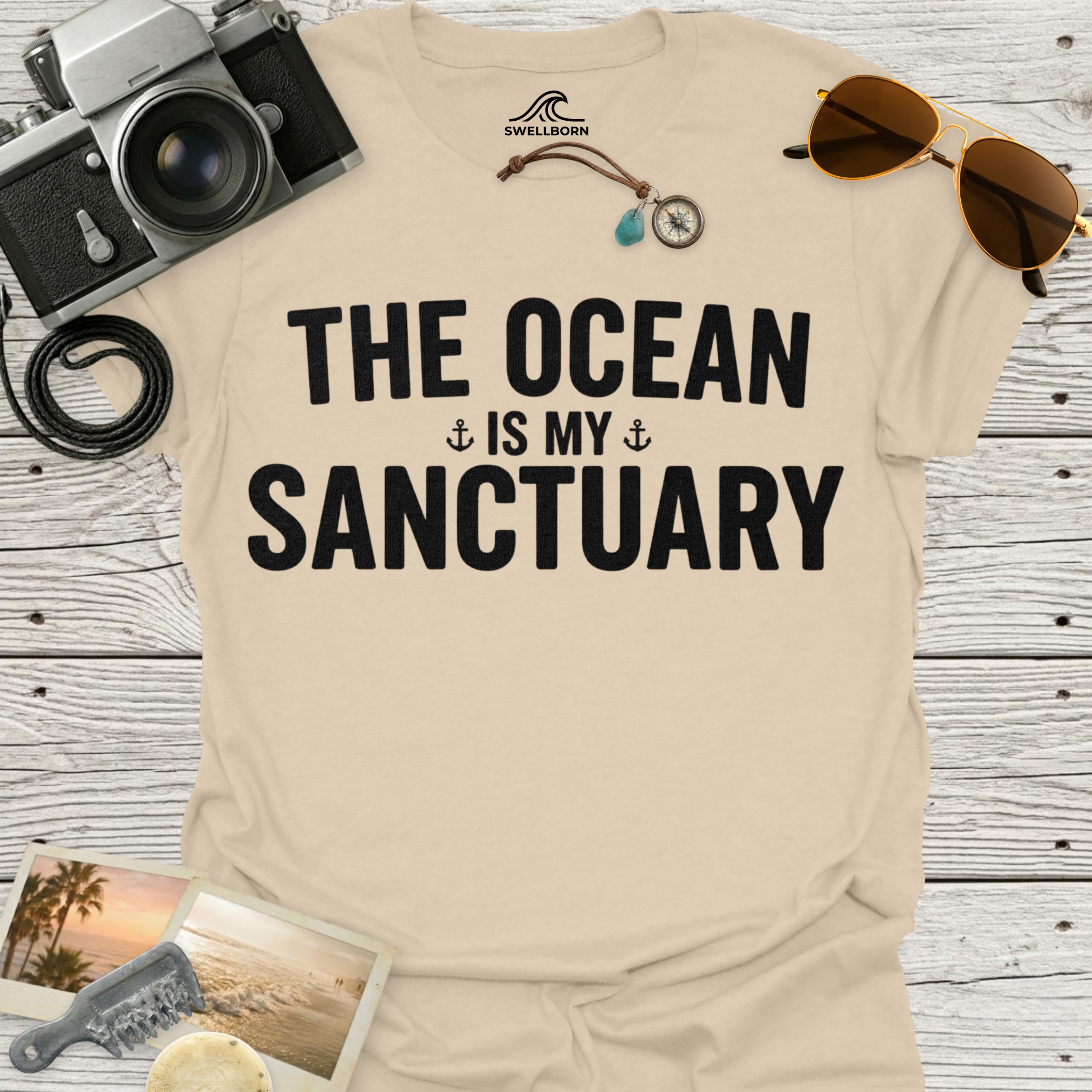 The Ocean Is My Sanctuary T-Shirt