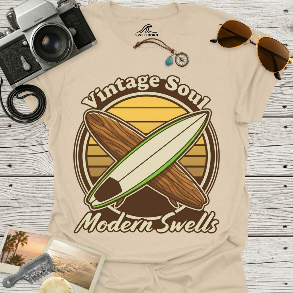 Vintage Soul Modern Swells T-Shirt