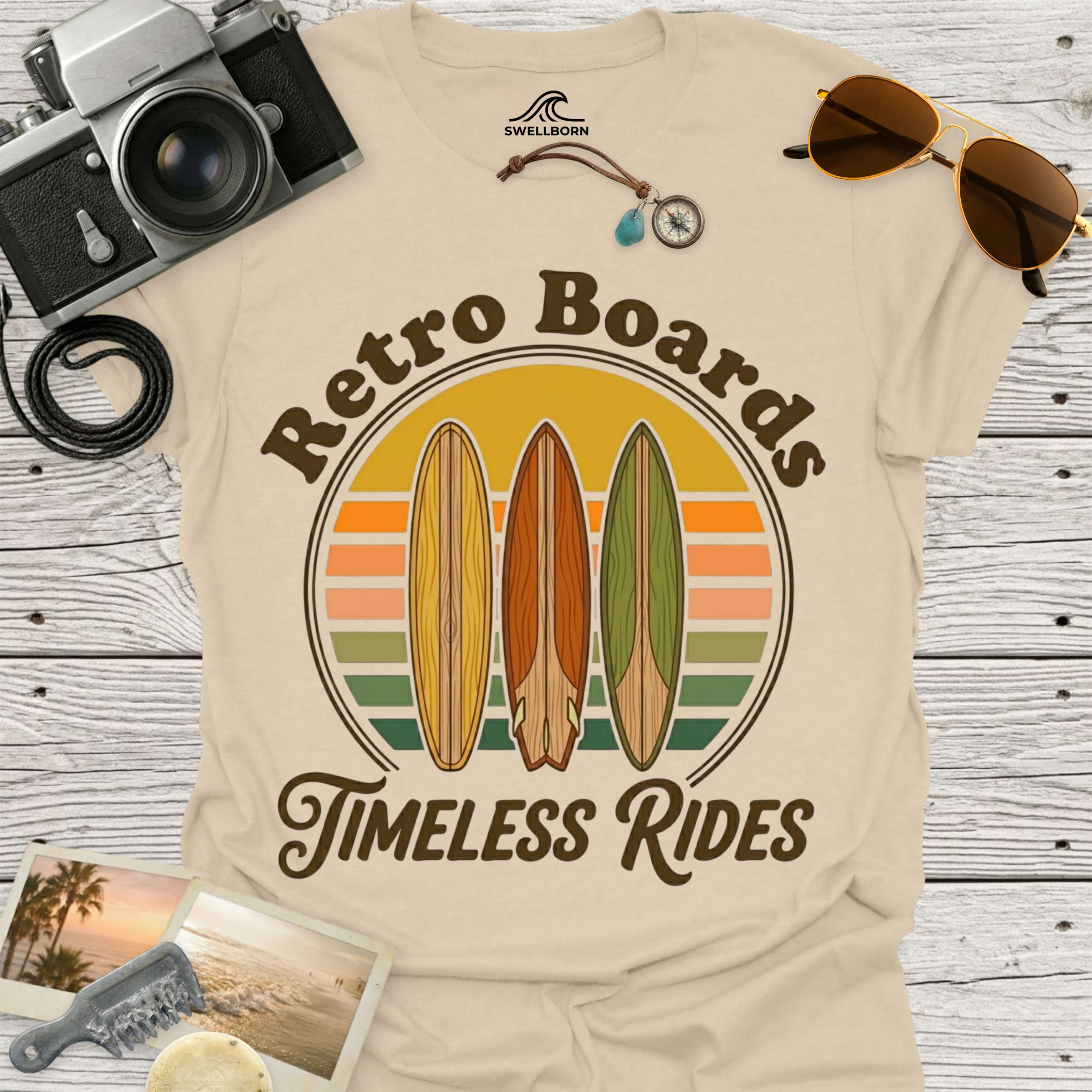 Retro Boards Timeless Rides T-Shirt