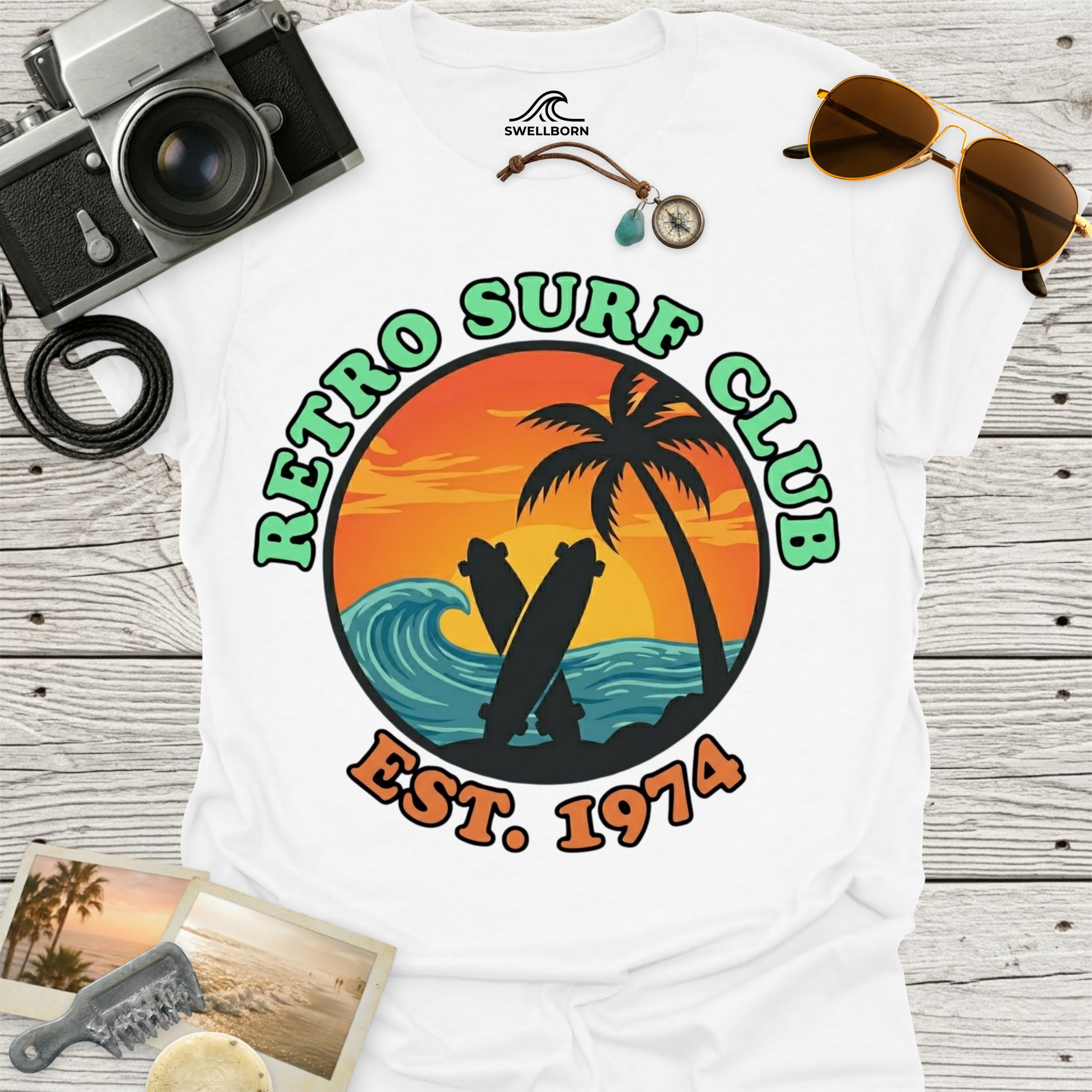 Retro Surf Club T-Shirt