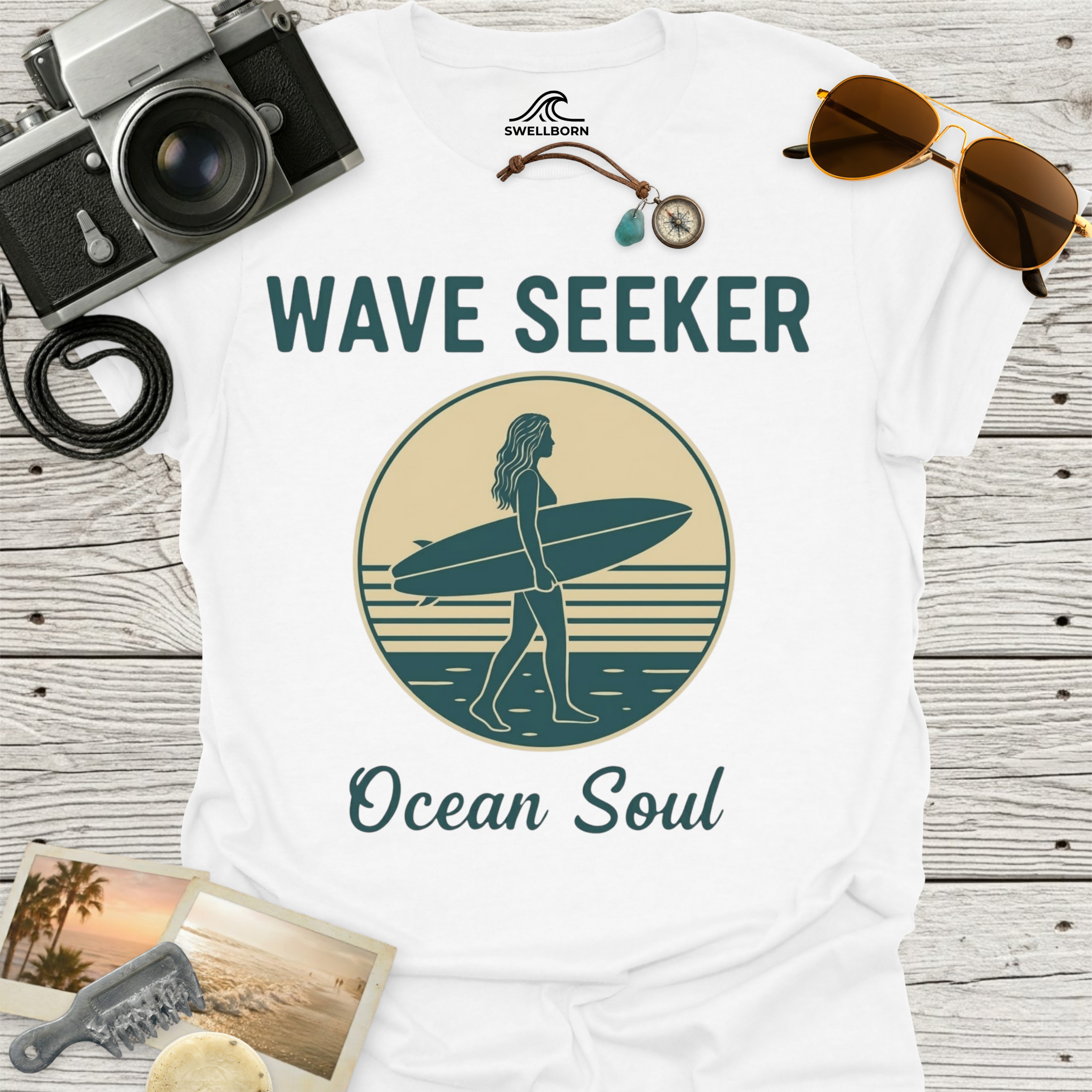 Wave Seeker Ocean Soul T-Shirt