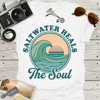 Saltwater Heals The Soul T-Shirt
