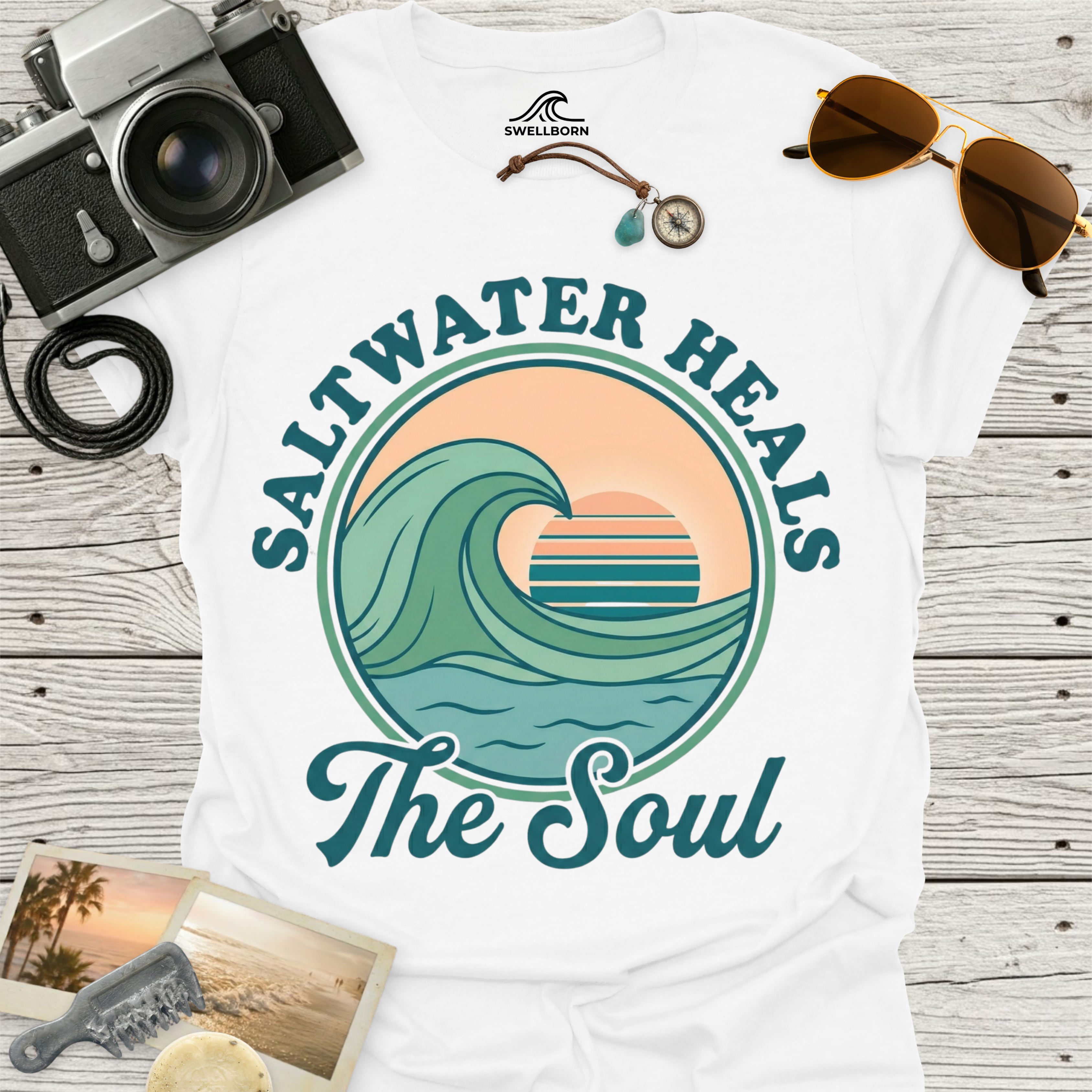 Saltwater Heals The Soul T-Shirt