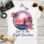 Lost In The Right Direction  T-Shirt