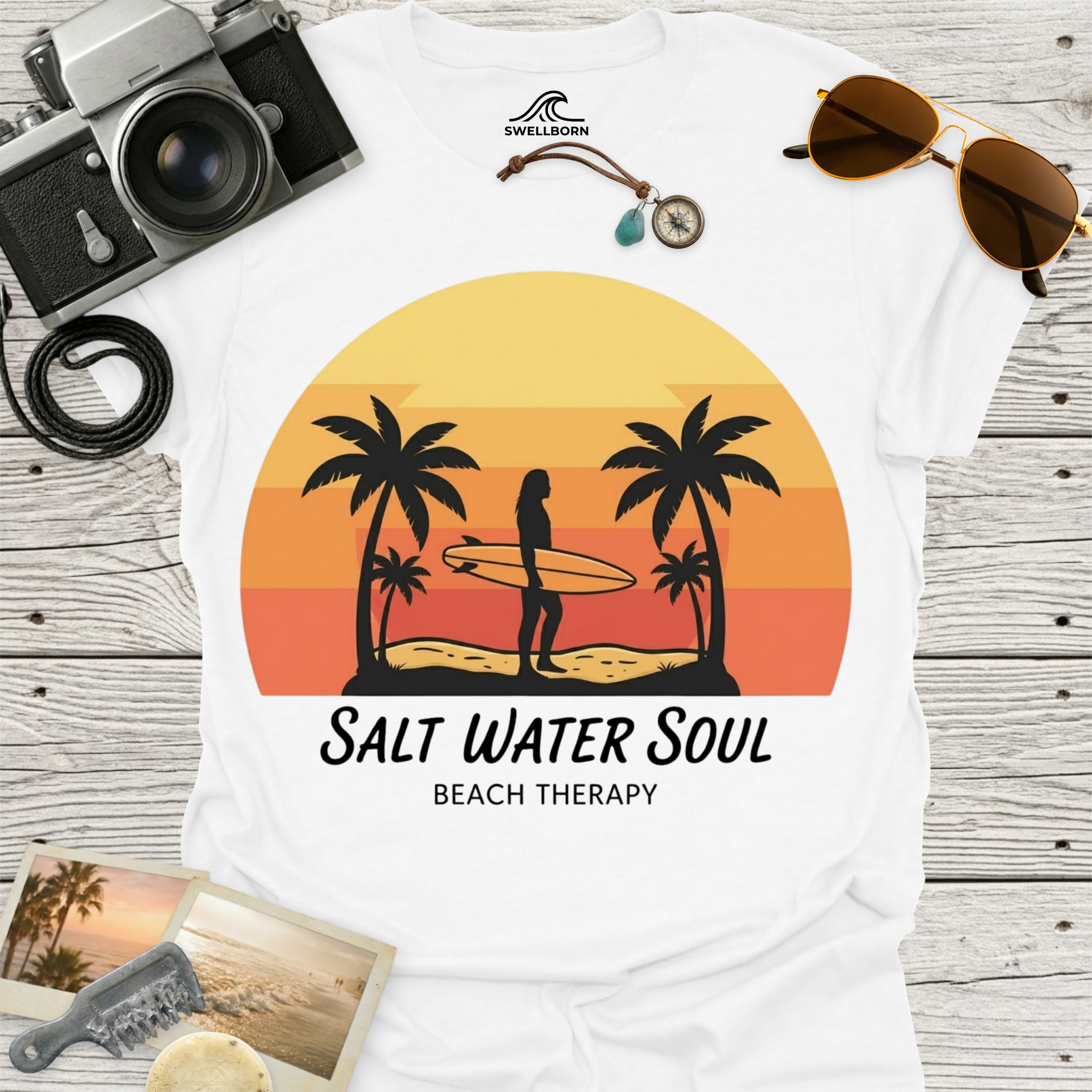 Salt Water Soul Beach Therapy T-Shirt
