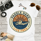 Paddle Hard Live Free T-Shirt