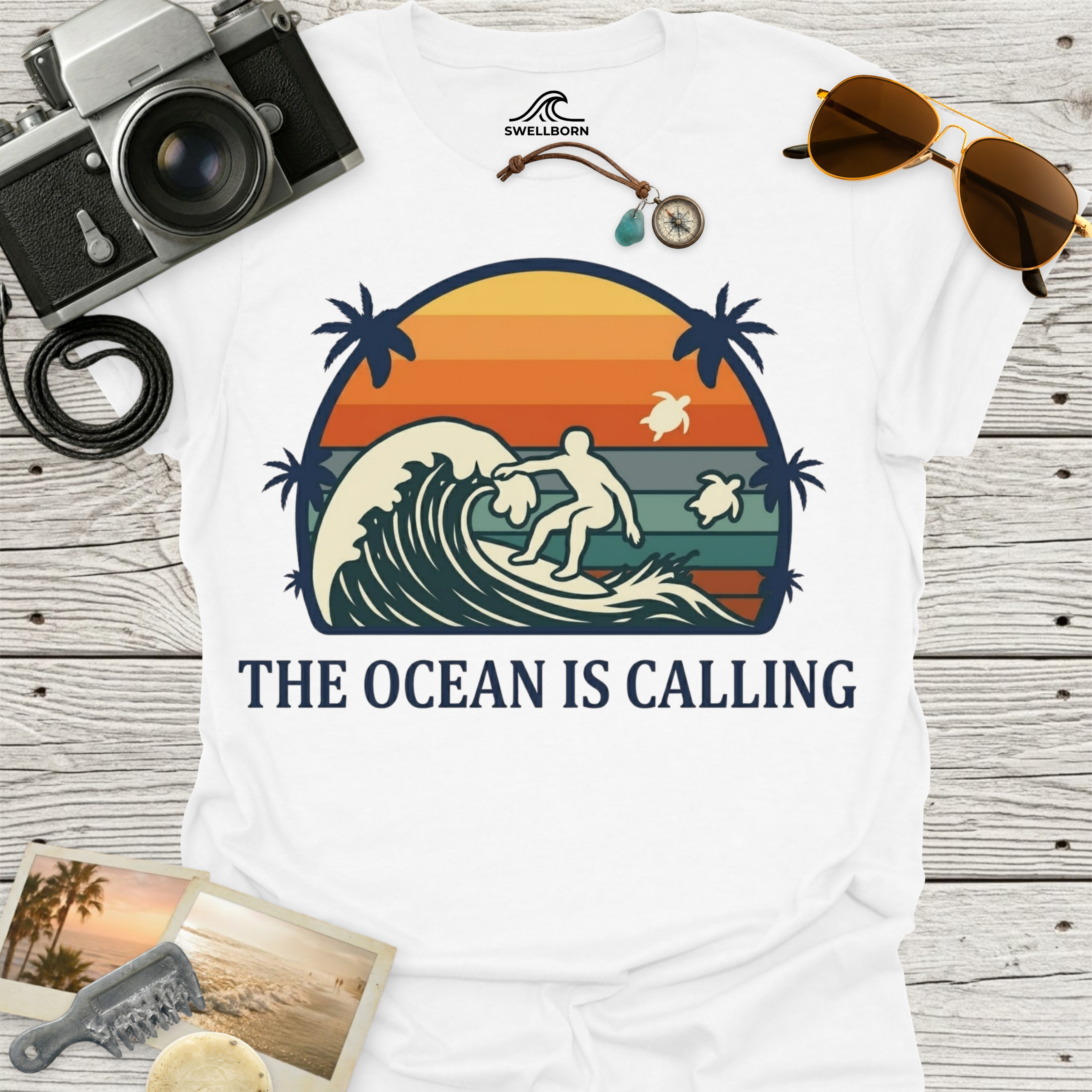 The Ocean Is Calling  T-Shirt