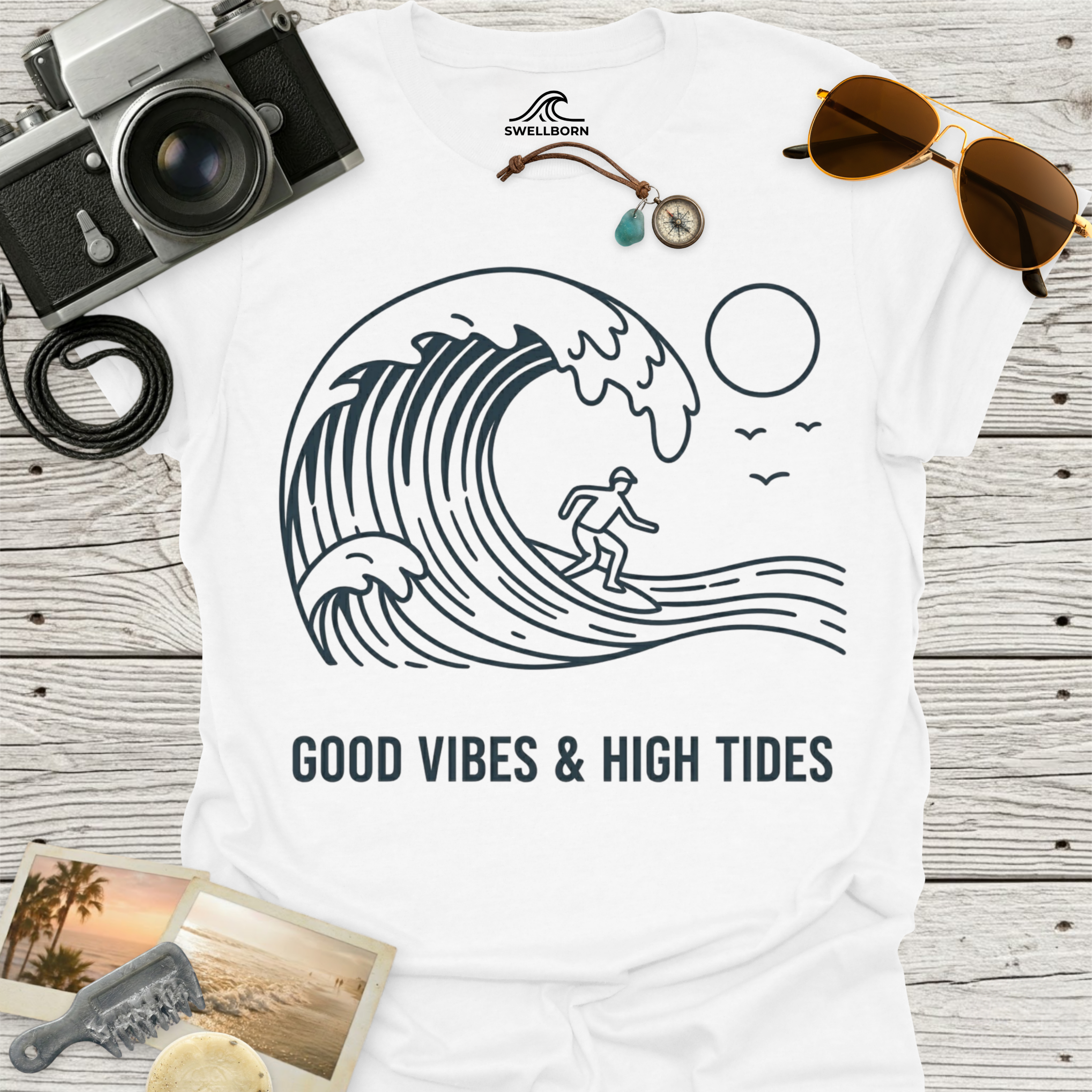 Good Vibes & High Tides T-Shirt