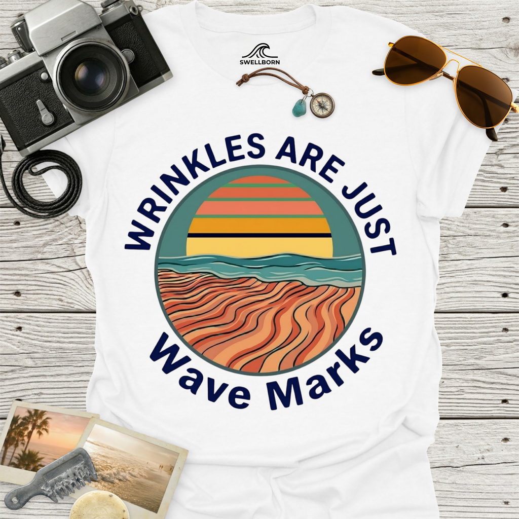 Wrinkles Are Just Wave Marks T-Shirt