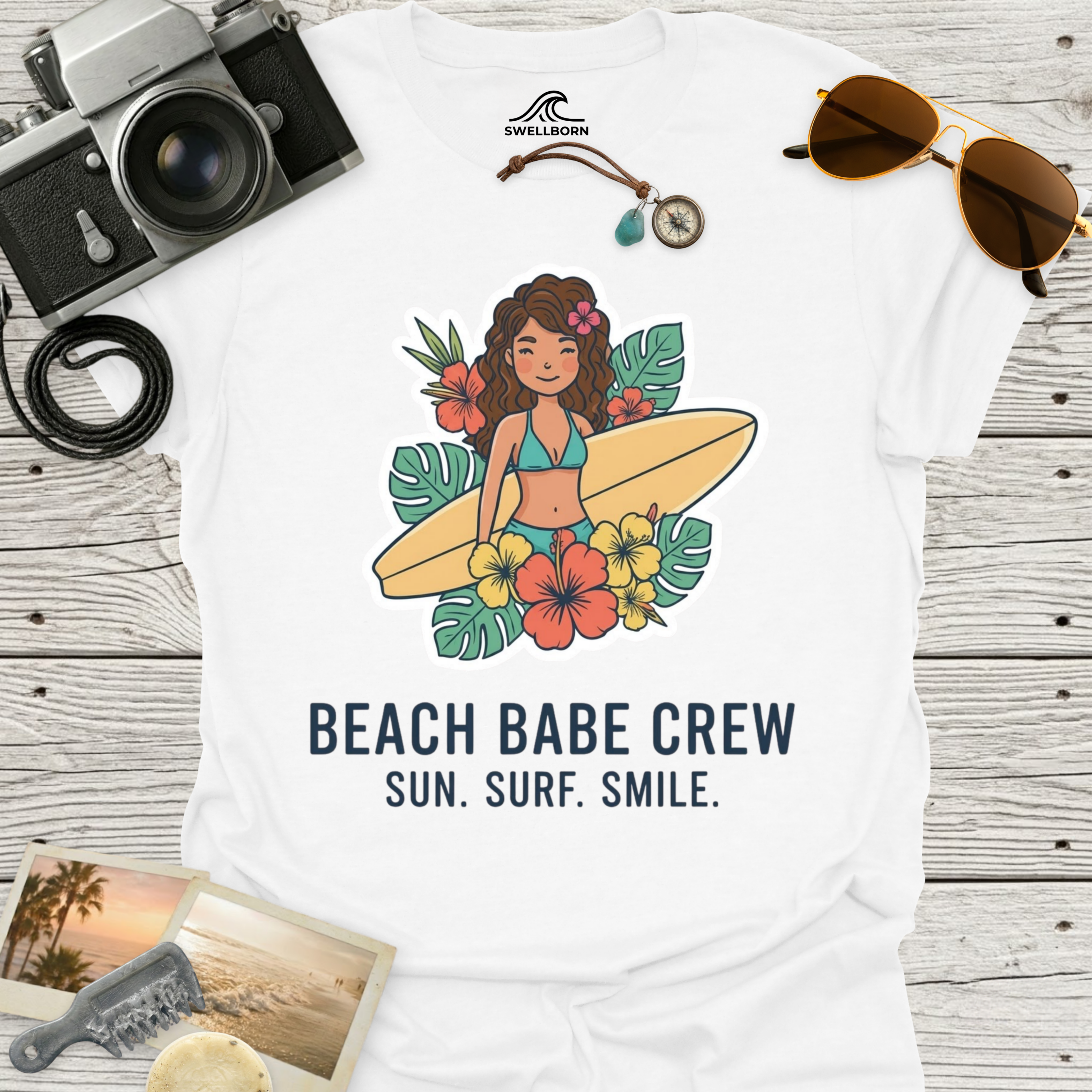 Beach Babe Crew T-Shirt
